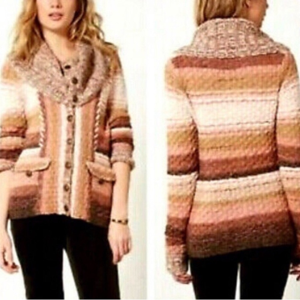 Anthropologie Sleeping on Snow Sweater - Picture 1 of 6